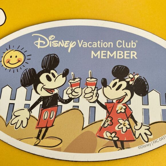 Disney Vacation Club DVC Magnet Car Refrigerator Welcome Home Weeks 2025 - Picture 3 of 4